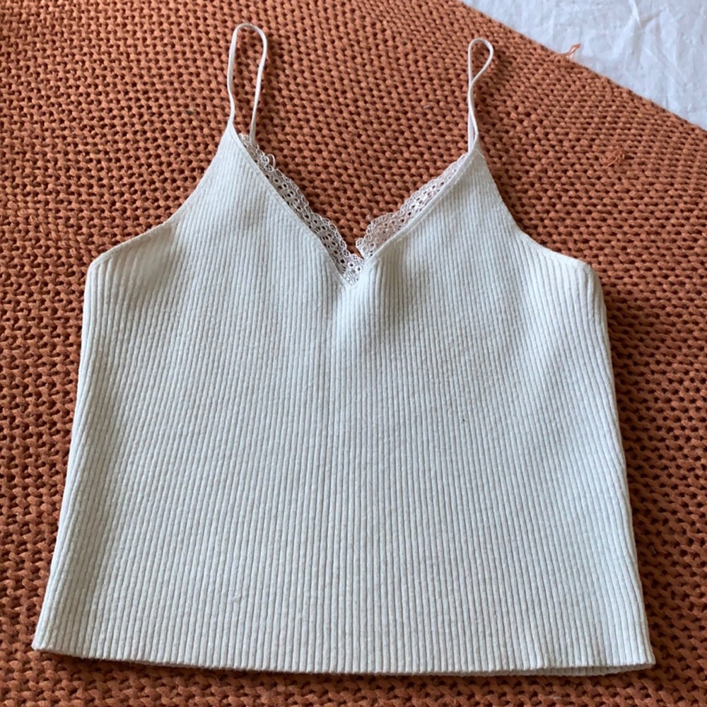 White tank top